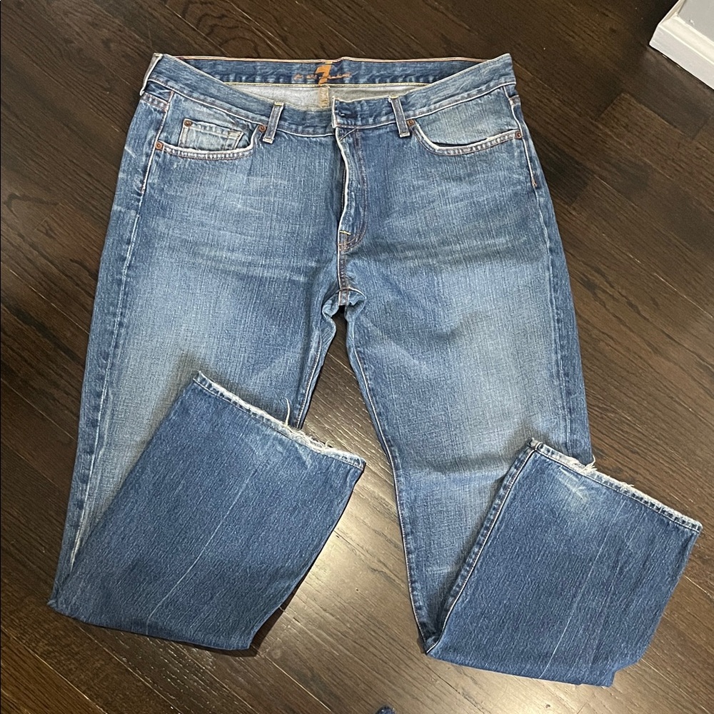 7 For All Mankind Light Blue Men's Jeans